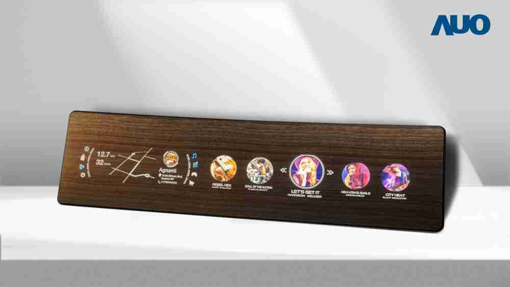 菠菜论坛研发全球最高穿透度达80%的AmLED木纹显示器，，可于使用时呈现高亮度、、、清晰可见的信息，，，，并在不使用时回归为单纯的饰板，，，，节能兼具美观