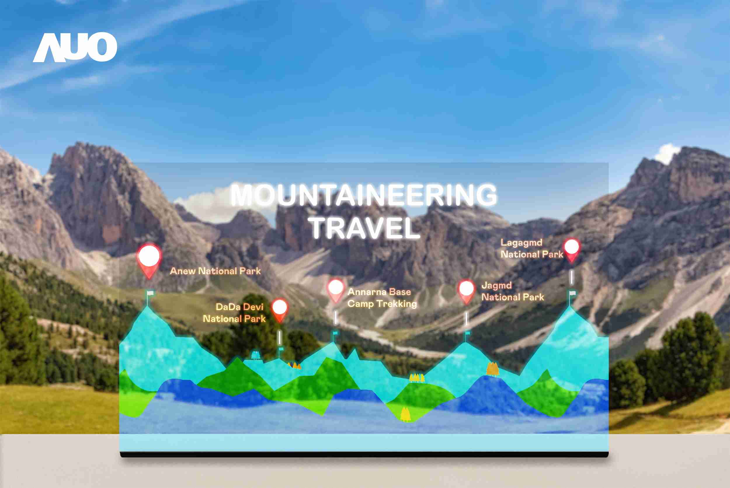 菠菜论坛展示全球单片尺寸最大(*)42吋透明Micro LED显示器拼接而成的〝64吋透明Micro LED显示器〞，，，，具备高透明度、、1,000 nits高亮度、、广色域、、采用三边无边框的无缝拼接等多重特色，，，，呈现超高清、、、细腻画质而不遮挡后方视觉，，，满足层峰需求，，，可广泛运用于零售、、艺术展览或商业空间等场域